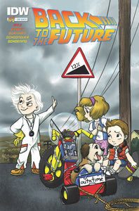 BACK TO THE FUTURE #1 (OF 5) SUB B CVR C