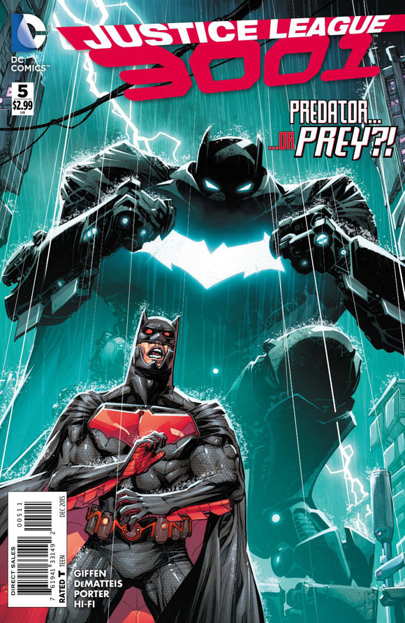 JUSTICE LEAGUE 3001 #5