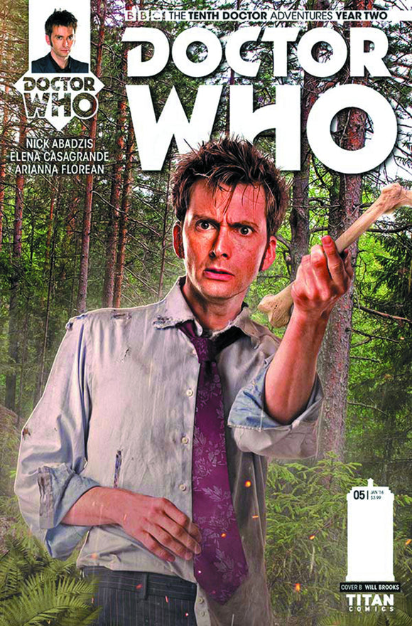 DOCTOR WHO 10TH YEAR TWO #5 BROOKS SUBSCRIPTION PHOTO