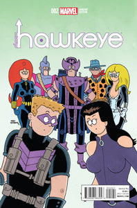 ALL NEW HAWKEYE #2 HEMBECK VAR