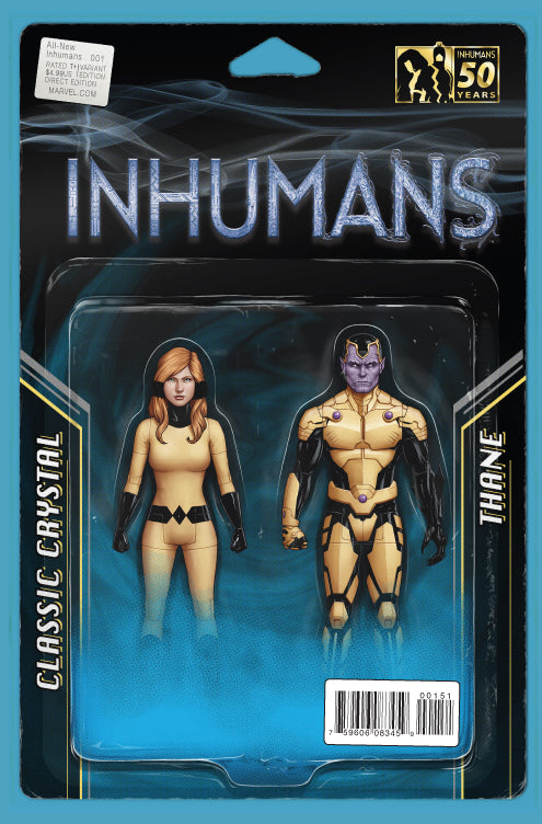 ALL NEW INHUMANS #1 ACTION FIGURE TWO PACK VAR