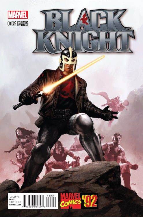 BLACK KNIGHT #2 EPTING MARVEL 92 VAR