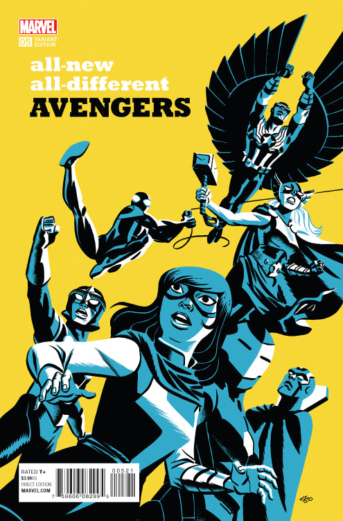ALL NEW ALL DIFFERENT AVENGERS #5 CHO VAR