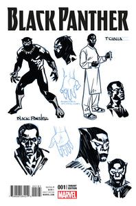 BLACK PANTHER #1 STELFREEZE DESIGN VAR