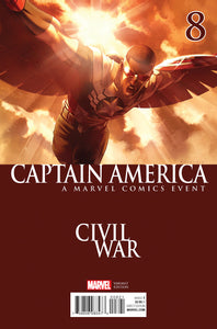 CAPTAIN AMERICA SAM WILSON #8 CIVIL WAR VAR ASO