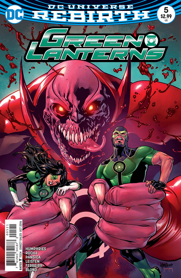 GREEN LANTERNS #5 VAR ED