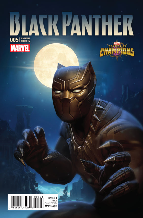 BLACK PANTHER #5 KABAM CONTEST OF CHAMPIONS GAME VAR