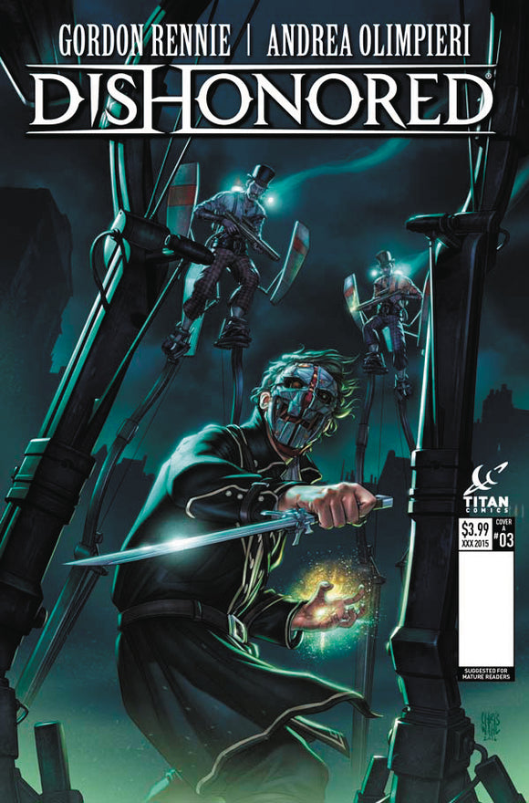 DISHONORED #3 (OF 4) CVR A WAHL