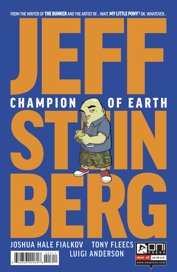 JEFF STEINBERG CHAMPION OF EARTH #3 (MR)