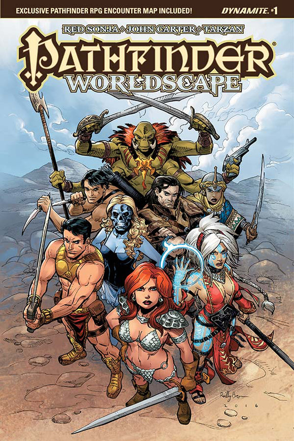 PATHFINDER WORLDSCAPE #1 (OF 6) CVR A BROWN