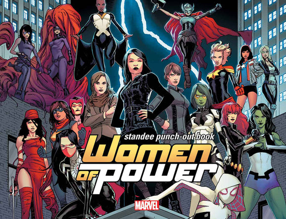 WOMEN OF POWER STANDEE PUNCH OUT BOOK HC