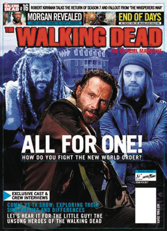 WALKING DEAD MAGAZINE #19 NEWSSTAND ED