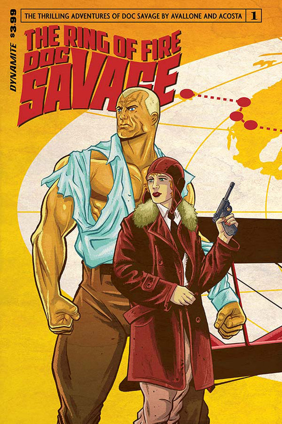 DOC SAVAGE RING OF FIRE #1 (OF 4) CVR A SCHOONOVER