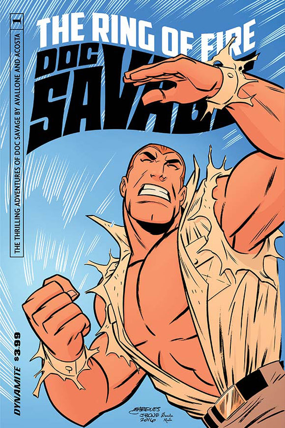 DOC SAVAGE RING OF FIRE #1 (OF 4) CVR B MARQUES