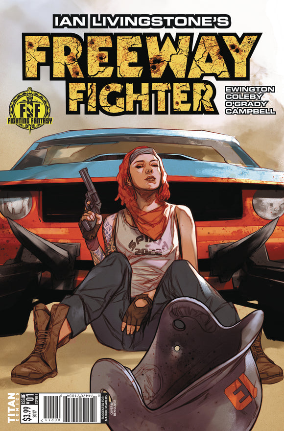 IAN LIVINGSTONES FREEWAY FIGHTER #1 (OF 4) CVR B OLIVER