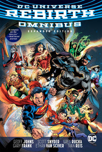 DC UNIVERSE REBIRTH OMNIBUS EXPANDED EDITION HC Loose Shrink Wrap