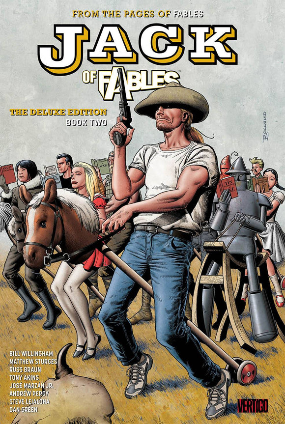 JACK OF FABLES DELUXE HC BOOK 02 (NOV170389) (MR)