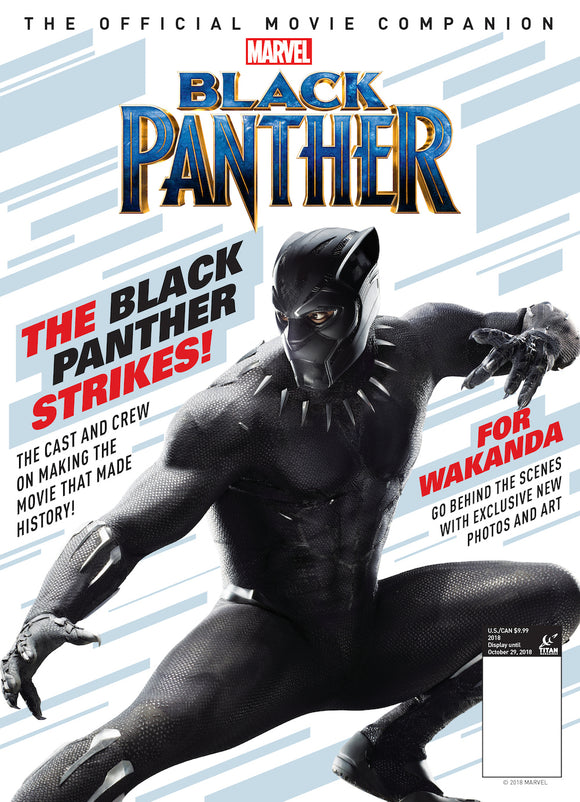 BLACK PANTHER OFFICIAL MOVIE COMPANION NS MAGAZINE