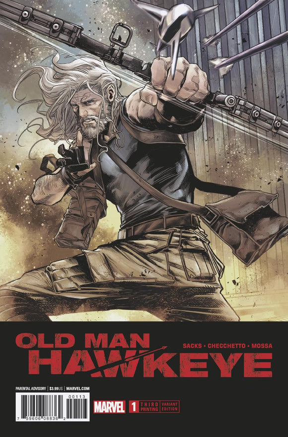 OLD MAN HAWKEYE #1 (OF 12) 3RD PTG CHECCHETTO VAR