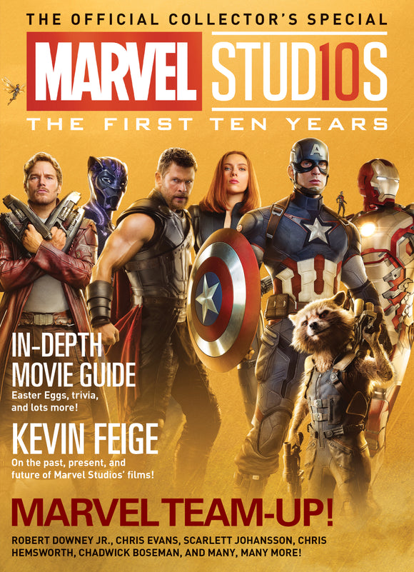 MARVEL STUDIOS FIRST 10 YEARS NEWSSTAND ED
