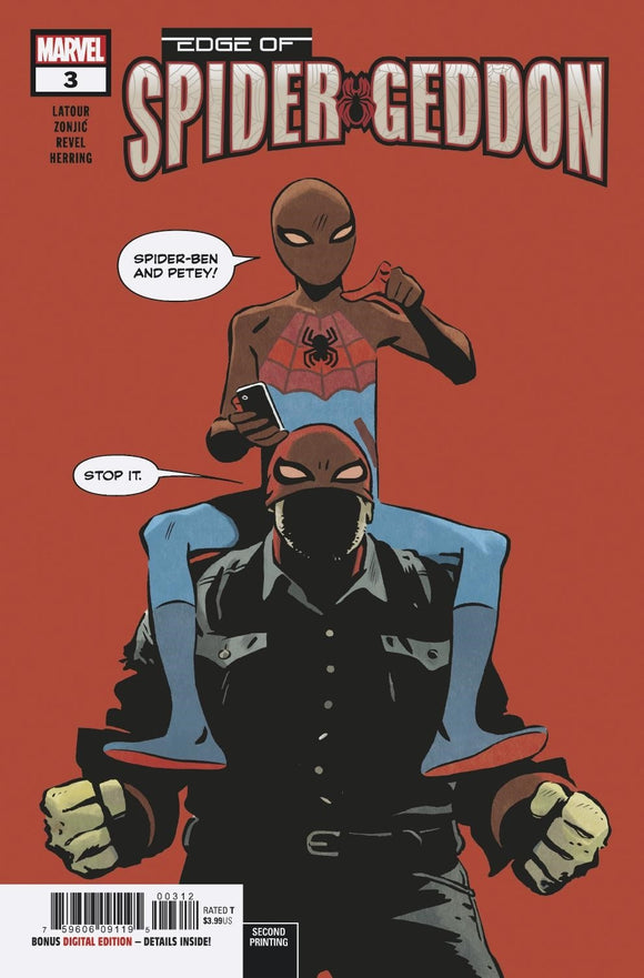 EDGE OF SPIDER-GEDDON #3 (OF 4) 2ND PTG ZONJIC VAR