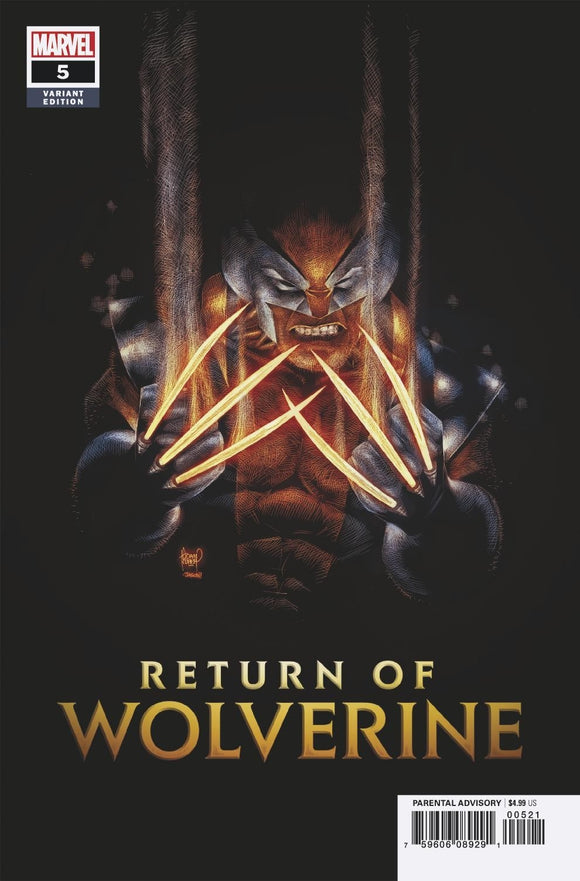 RETURN OF WOLVERINE #5 (OF 5) KUBERT VAR
