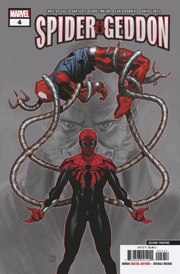 SPIDER-GEDDON #4 (OF 5) 2ND PTG BARBERI VAR