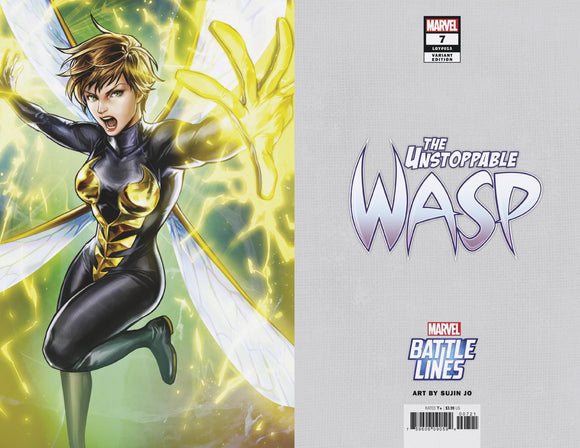 UNSTOPPABLE WASP #7 SUJIN JO MARVEL BATTLE LINES VAR