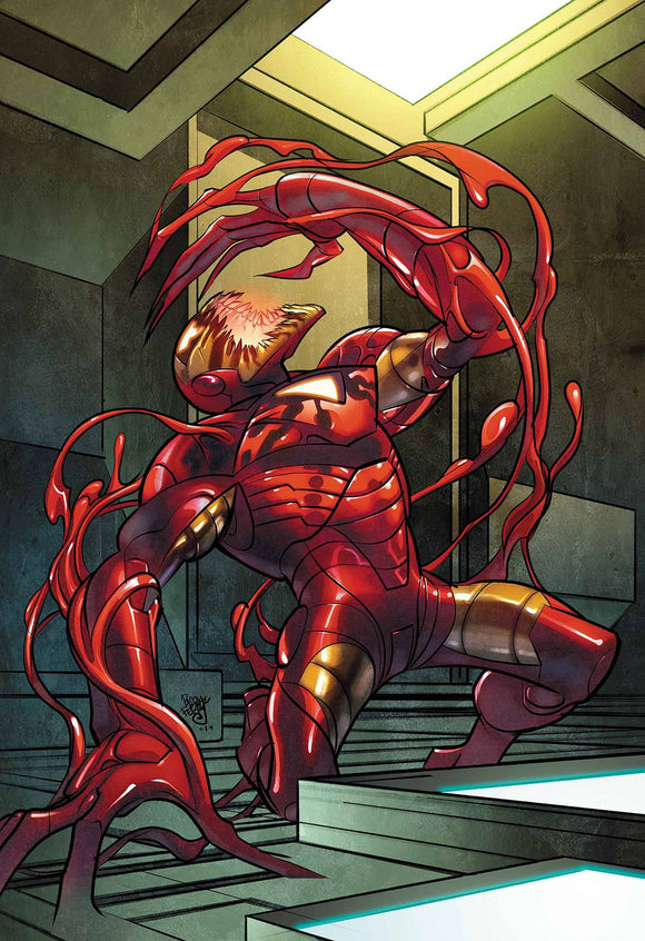 TONY STARK IRON MAN #14 FERRY CARNAGE-IZED VAR