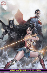 JUSTICE LEAGUE #32 CARD STOCK VAR ED