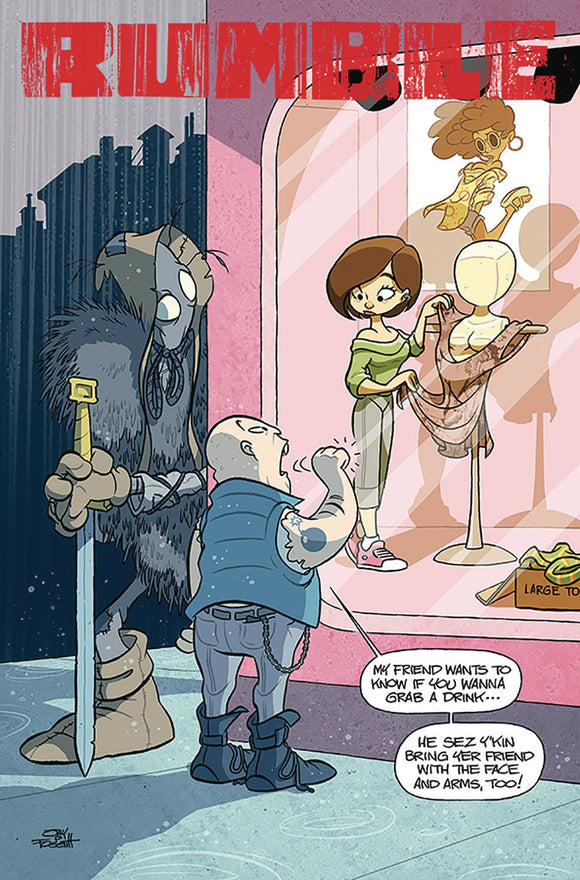 RUMBLE #16 CVR B FOSGITT (MR)