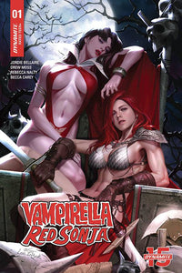 VAMPIRELLA RED SONJA #1 21 COPY LEE FOC INCV (NET)