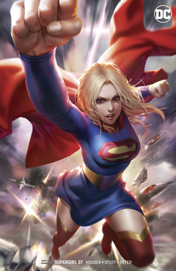 SUPERGIRL #37 CARD STOCK VAR ED