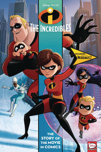 DISNEY PIXAR INCREDIBLES STORY MOVIES COMICS HC (C: 0-1-2)