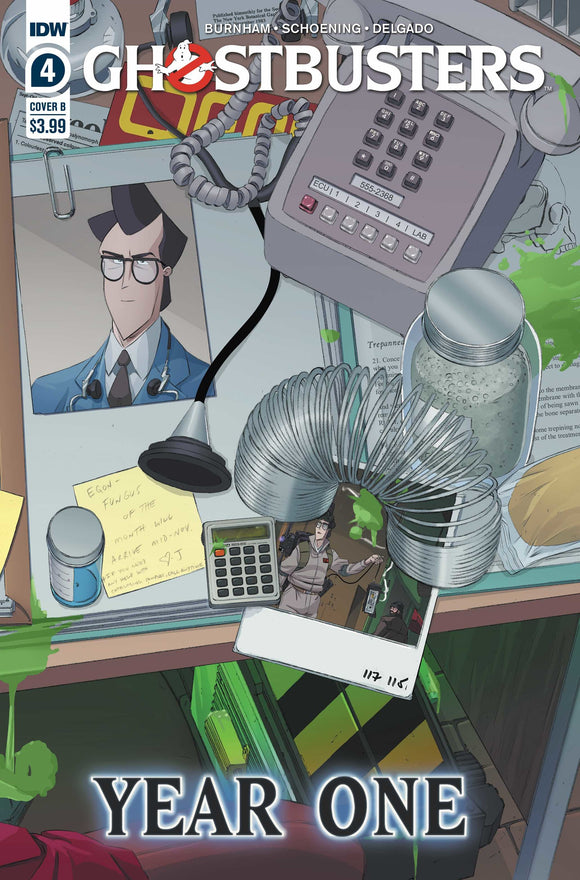 GHOSTBUSTERS YEAR ONE #4 (OF 4) CVR B SCHOENING (C: 1-0-0)