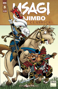 USAGI YOJIMBO COLOR CLASSICS #5 (OF 7) CVR A SAKAI