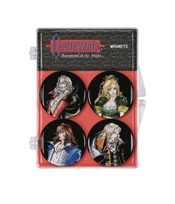 CASTLEVANIA SYMPHONY OF THE NIGHT 4 PACK MAGNET SET (C: 0-1-