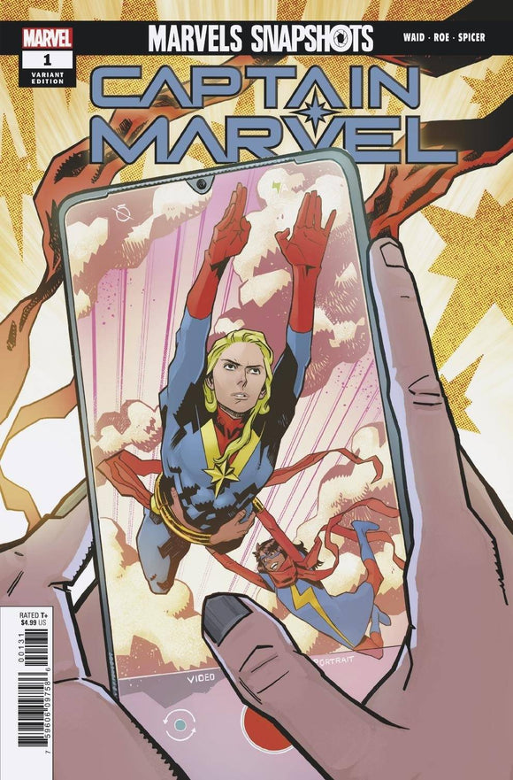 CAPTAIN MARVEL MARVELS SNAPSHOTS #1 ROE VAR