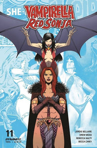 VAMPIRELLA RED SONJA #11 CVR E MOSS