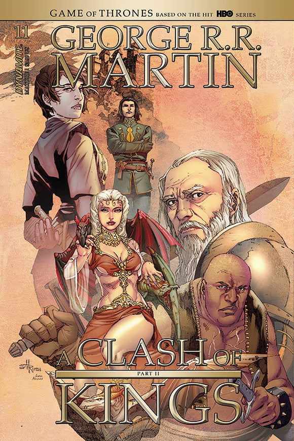 GEORGE RR MARTIN A CLASH OF KINGS #11 CVR B RUBI (MR)