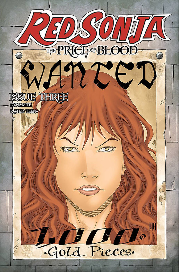 RED SONJA PRICE OF BLOOD #3 CVR D GEOVANI