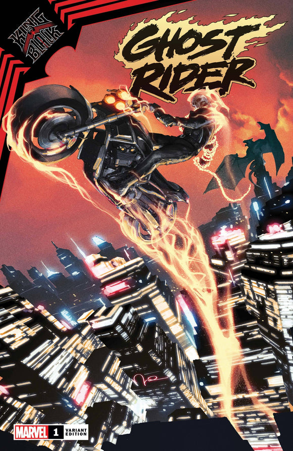 KING IN BLACK GHOST RIDER #1 PAREL VAR
