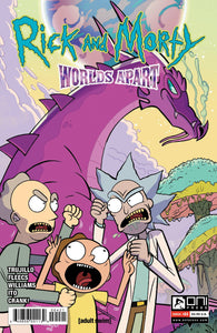 RICK AND MORTY WORLDS APART #4 CVR B WILLIAMS