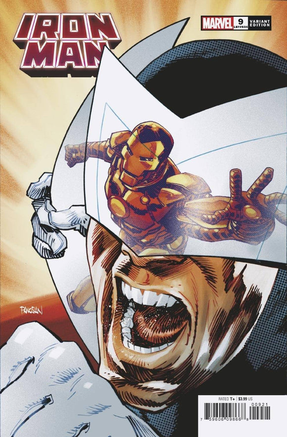 IRON MAN #9 PANOSIAN SPIDER-MAN VILLAINS VAR