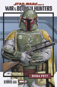 STAR WARS WAR BOUNTY HUNTERS #1 (OF 5) TRADING CARD VAR