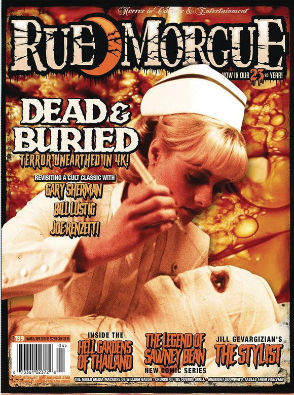 RUE MORGUE MAGAZINE #201 JULY 2021 (C: 0-1-0)