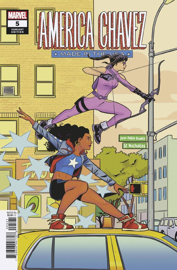 AMERICA CHAVEZ MADE IN USA #5 (OF 5) BUSTOS VAR