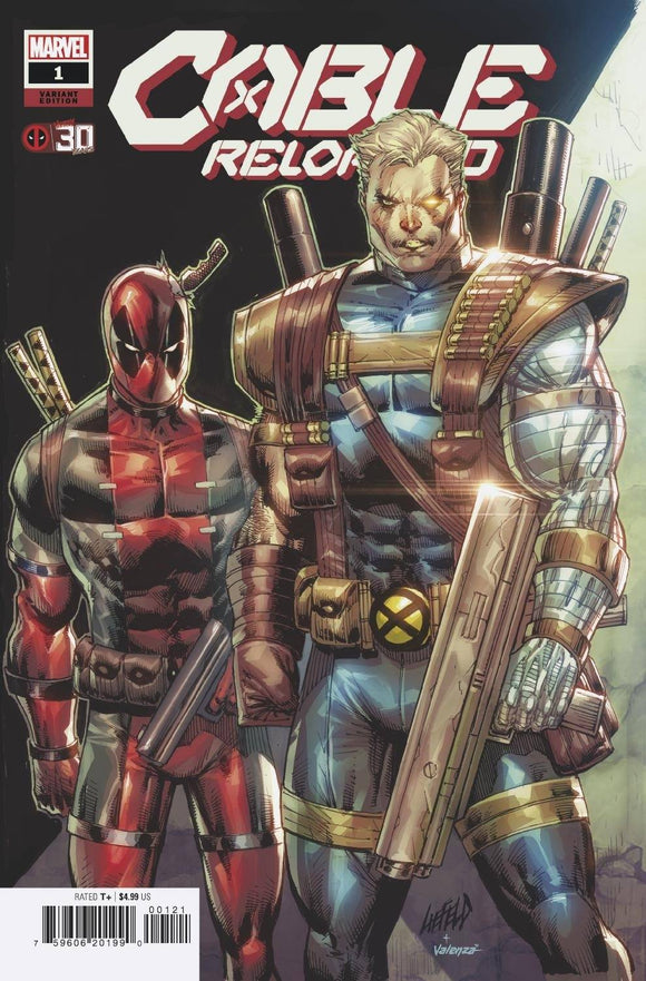CABLE RELOADED #1 LIEFELD DEADPOOL 30TH VAR ANHL