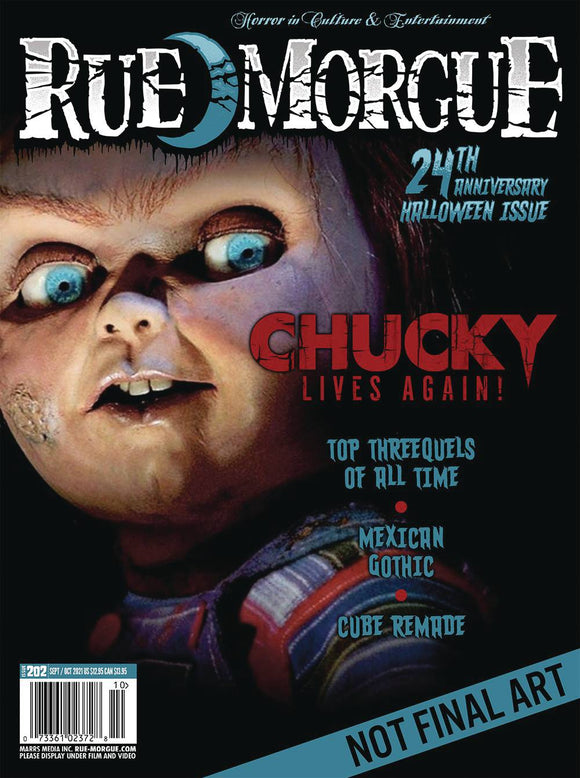 RUE MORGUE MAGAZINE #203 (C: 0-1-0)