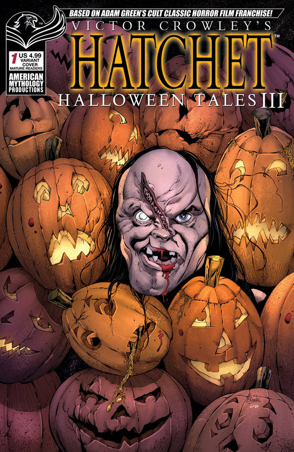 VICTOR CROWLEY HATCHET HALLOWEEN III #1 CVR B JACKS BACK (MR